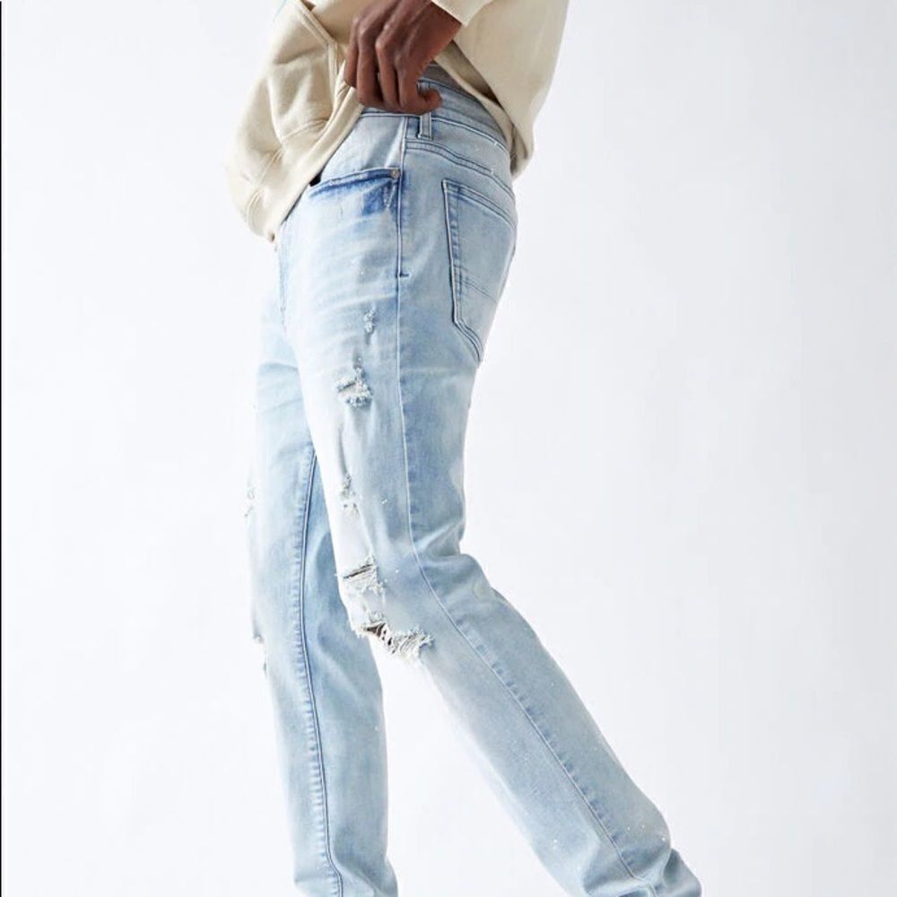 EUC MENS 30x32 PACSUN SKINNY DISTRESSED JEANS